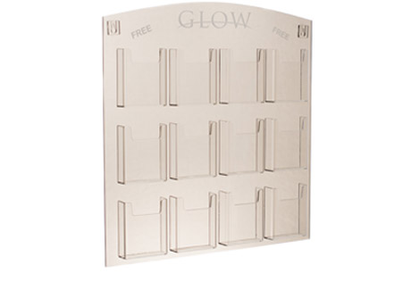 Glow 12 pocket rack